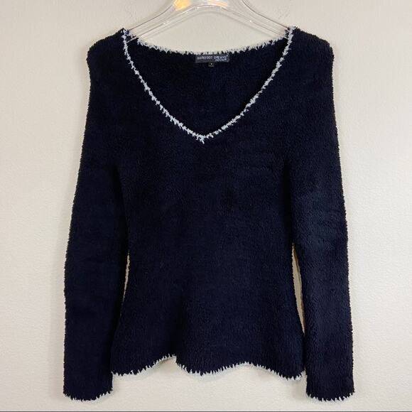 Barefoot Dreams | Pullover V Neck Sweater Sz S - Picture 1 of 6